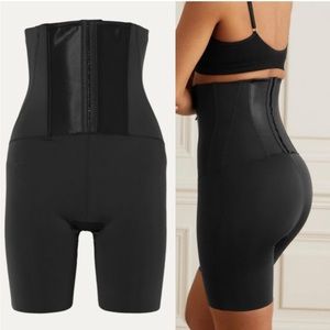 SPANX Women's Black Under Sculpture High-rise Control Shorts S